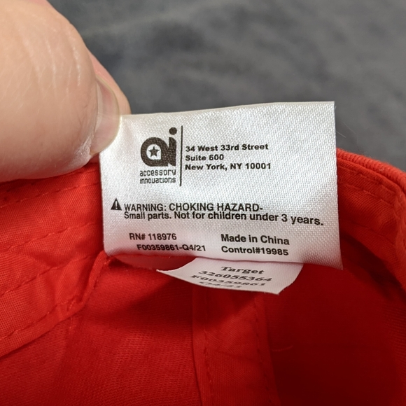 Nintendo Licensed Mario Hat Cap Cosplay - Picture 4 of 5